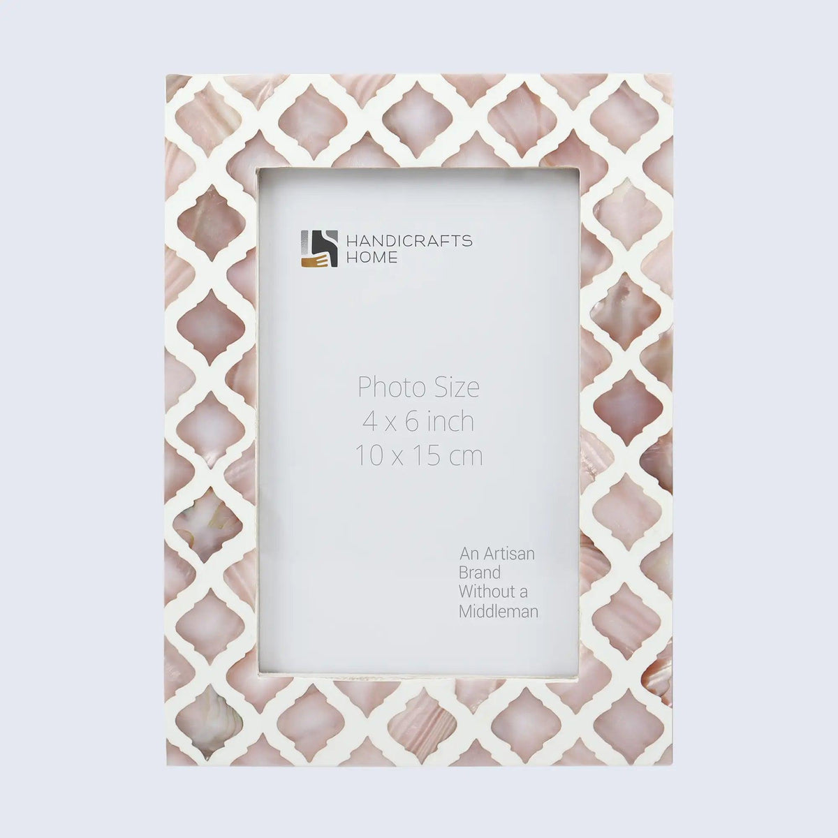 Picture Frame Moor Fire Pattern Collection Mother of Pearl Resin Inlay Multi Color in 3 sizes