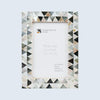 Picture Frames Pearlescent Abyss Collection Mother of Pearl White 3 Sizes - White-Grey / 4x6