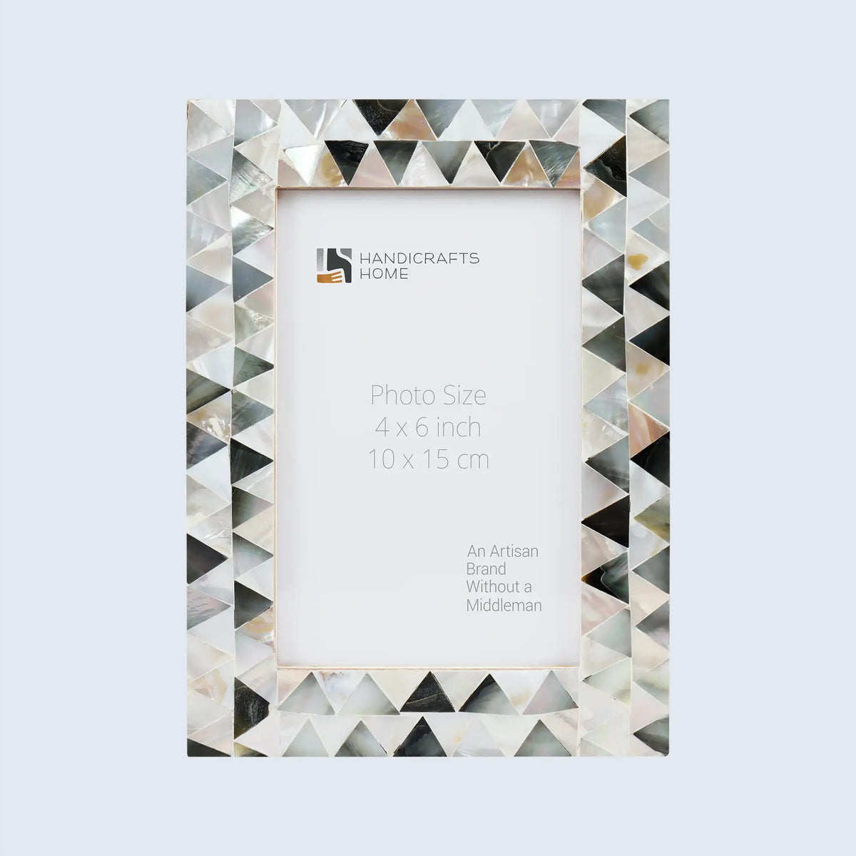Picture Frames Pearlescent Abyss Collection Mother of Pearl White 3 Sizes