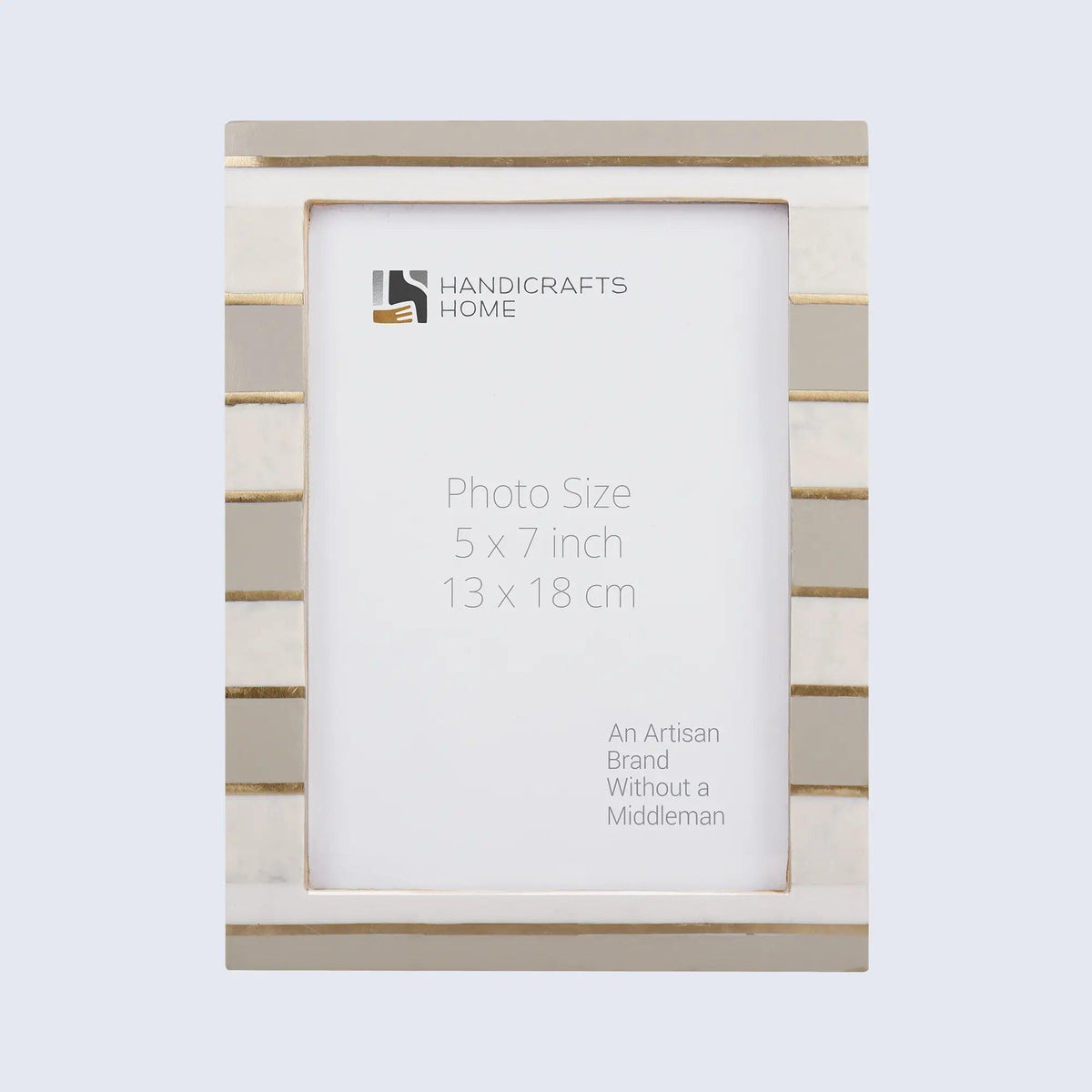 Picture Frame Contour Darado Collection Resin Inlay & Brass Gold –3 sizes