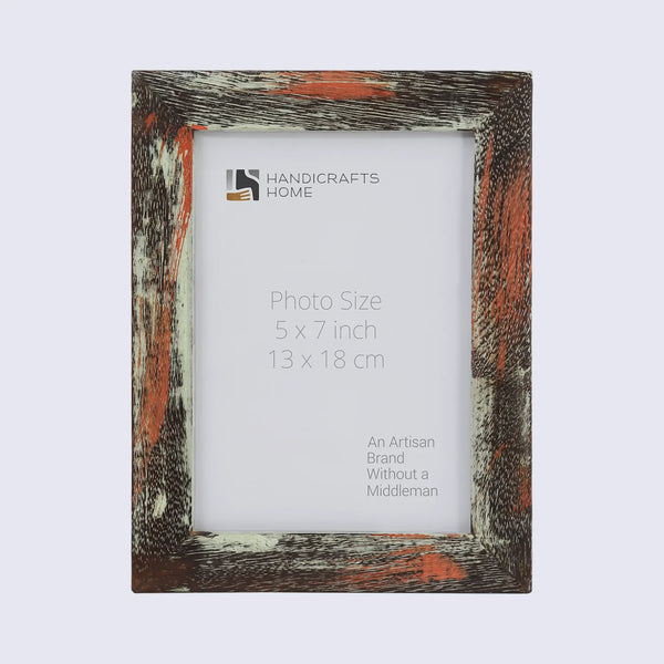 Picture Frames Driftwood Sahara Pattern Wooden Collection in 3 Sizes