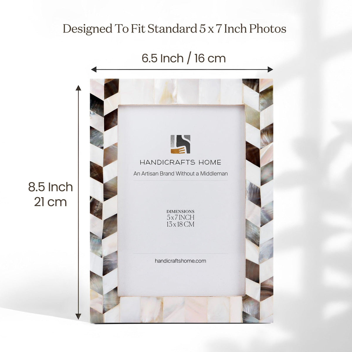 Mother of Pearl Picture Frame | Pearlescent Barley | 4x6 5x7 8x10