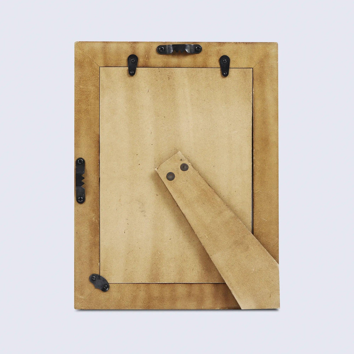 Wood Brass Resin Inlay Striped Picture Frame 4x6 5x7 8x10