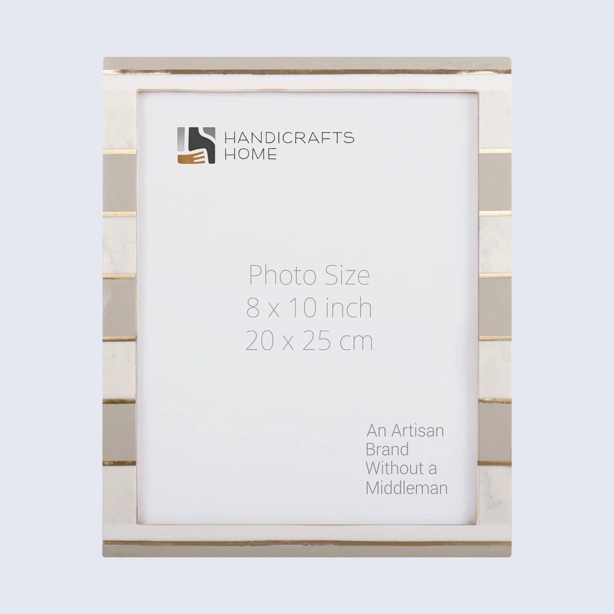 Picture Frame Contour Darado Collection Resin Inlay & Brass Gold –3 sizes