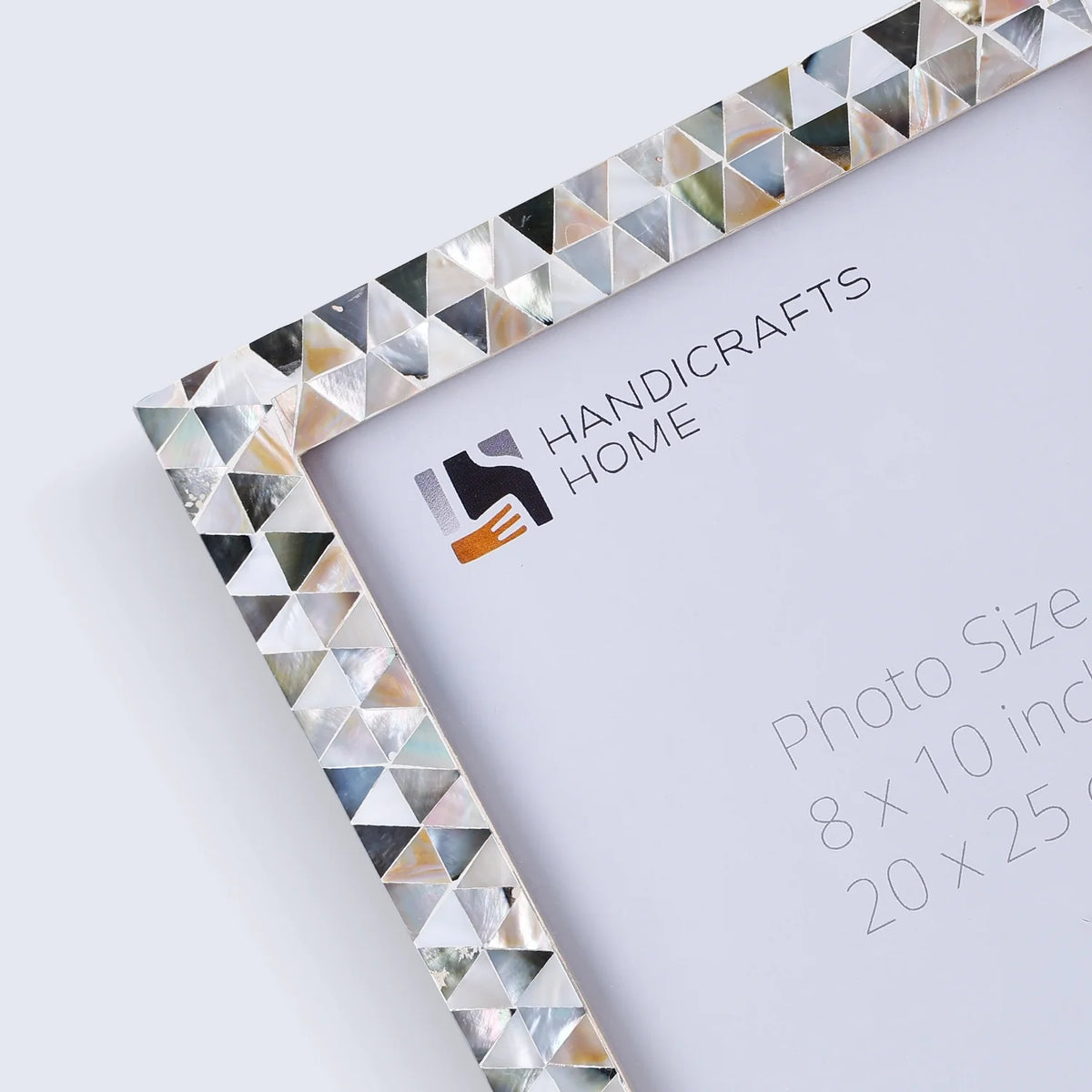 Picture Frames Pearlescent Abyss Collection Mother of Pearl White 3 Sizes