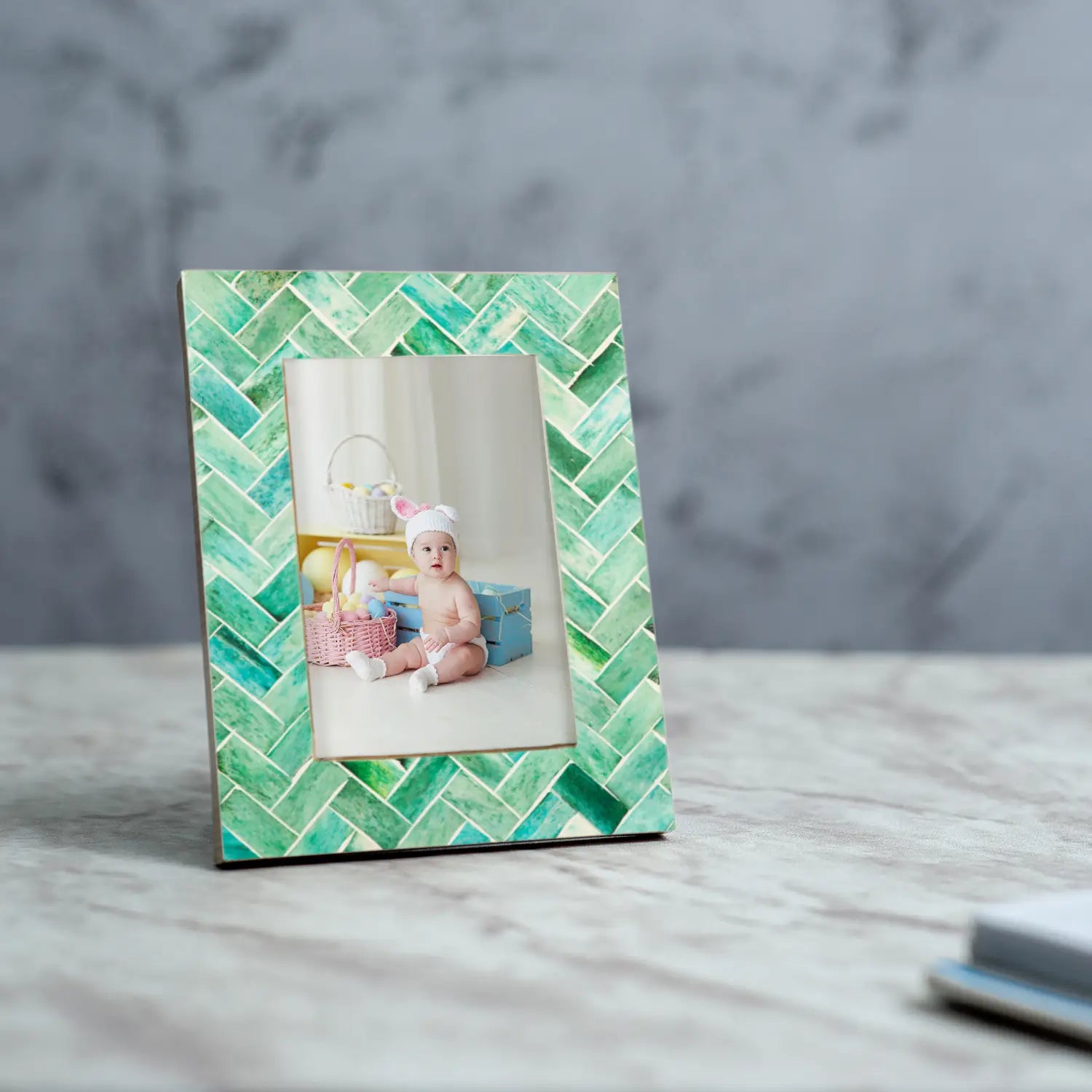 Picture Frames Nature Inspired Bone Inlay Collection in 4x6