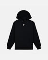 HeavyKnit Centerpiece Hoodie - Black - Black / XS