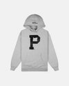 Soft-Blend "P" Hoodie - Grey - Light Grey / XS