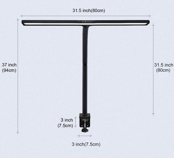 Architect Clamp Task Table Lamp Iluminating