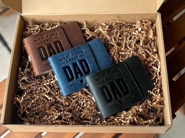 Dad LogBook - Customizable Fill-in-the-Blank Journal - Gifts for You 'n Me