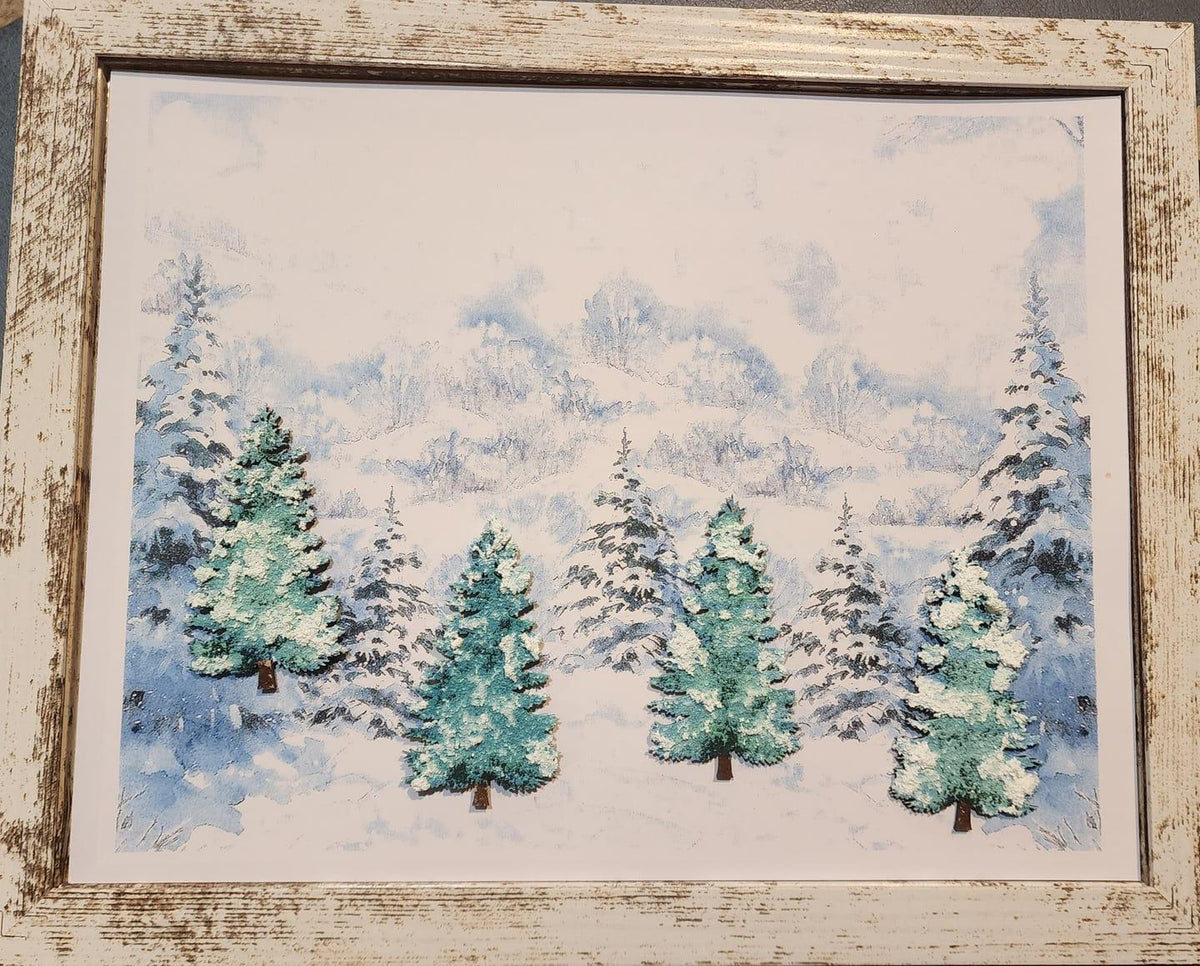 Unfinished Wood Pine Tree Shape - Fall - Winter - Craft - up to 46