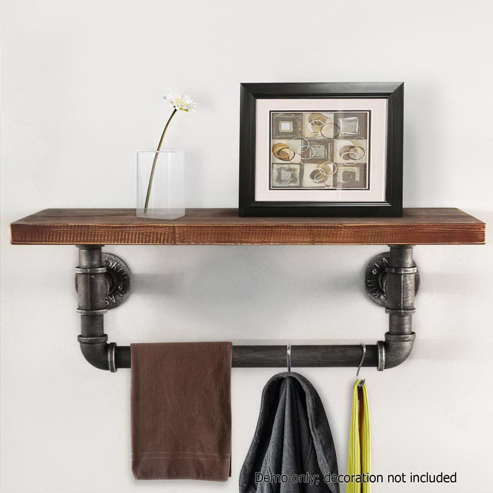 19th Century Industrial Pipe Shelves