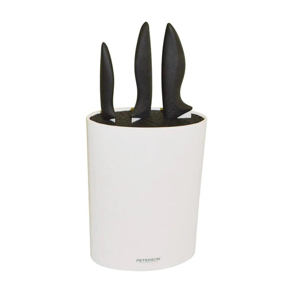 UTILITY KNIFE BLOCK (Oval/WHITE) - Gifts for You 'n Me