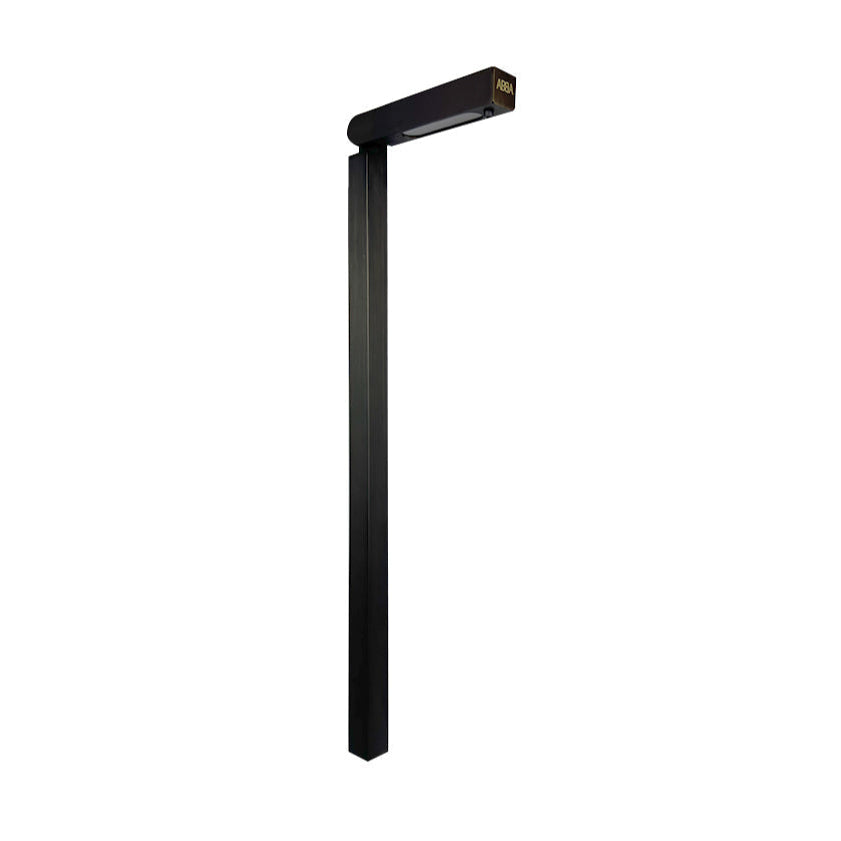 PLB14 Adjustable Integrated 3W 3000K Warm White LED Brass L-Shaped 12V Low Voltage Pathway Light