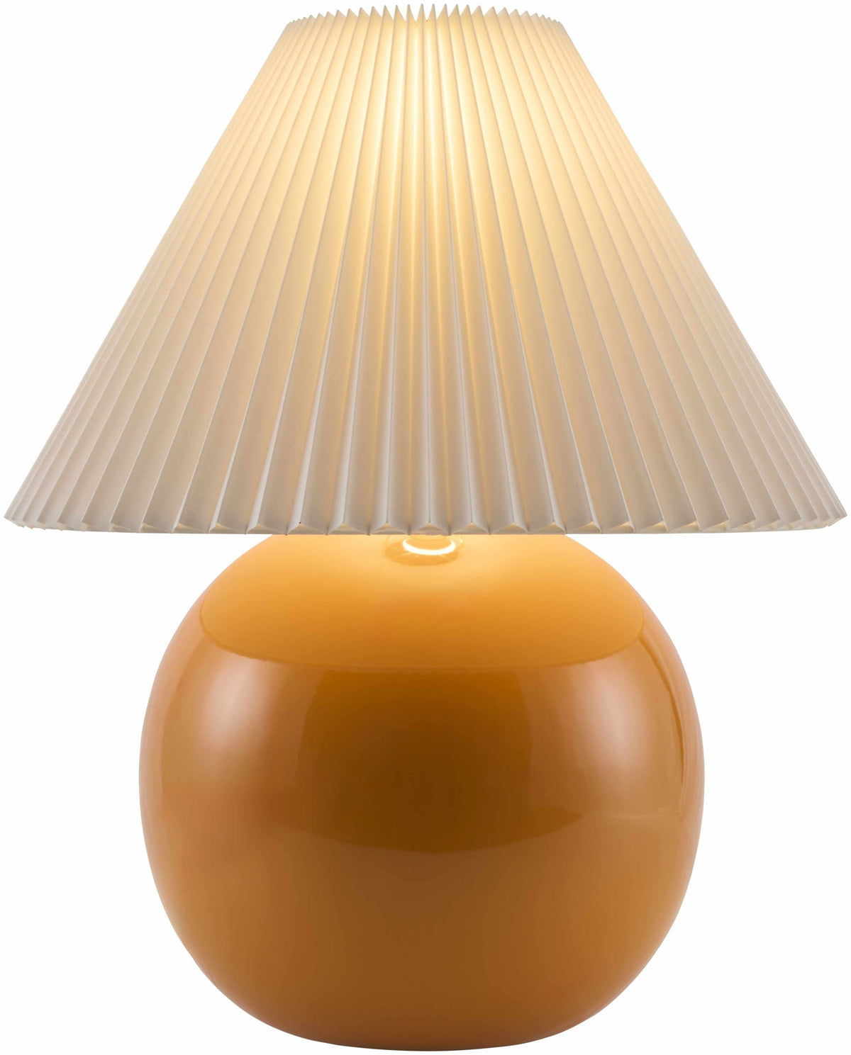 Policarpa Orange Table Lamp