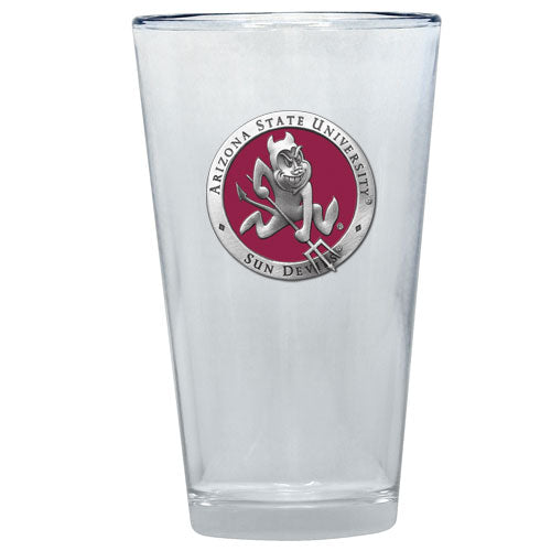 Arizona State University Sparky Logo Pint Glass