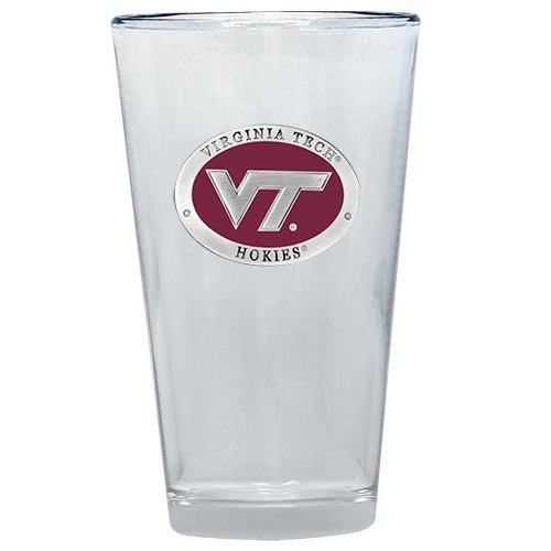 Virginia Tech University VT Logo Pint Glass