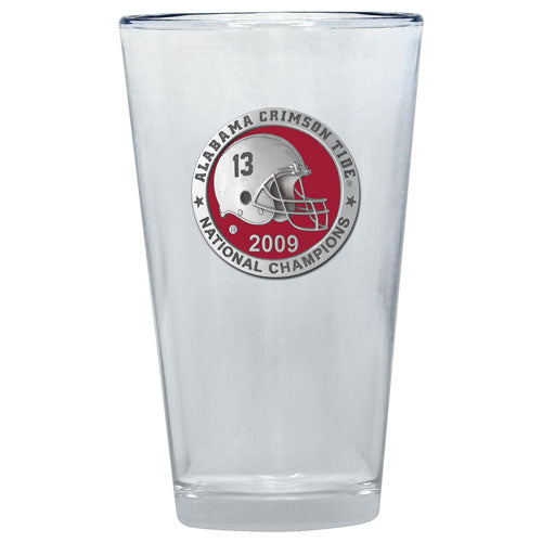University of Alabama Crimson Tide National Champions 2009 Pint Glass