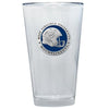 West Virginia University Helmet Pint Glass