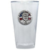 Donald Trump w/ Flag Pint Glass