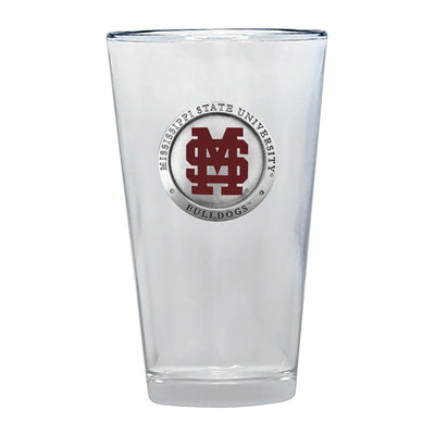 Mississippi State Baseball Logo Pint Glass