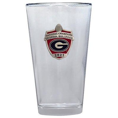 2021 Georgia Football Championship Pint Glass