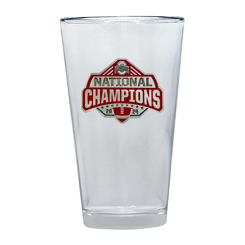2024-25 Ohio State Football Championship Pint Glass Heritage Metalworks, Inc.