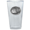 Moose Pint Glass