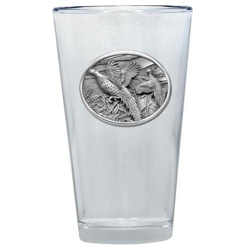 Pheasant Pint Glass