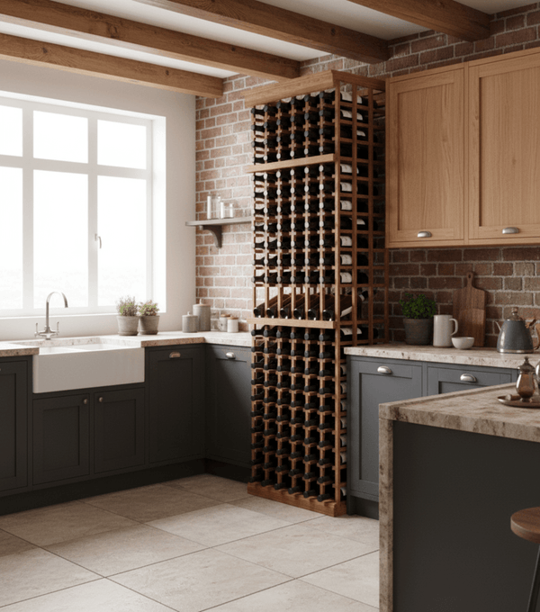 Wine Racking Kit with Display | 8ft 138 Bottle