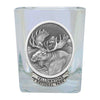 Moose Yellowstone National Park Prism Rock Glass