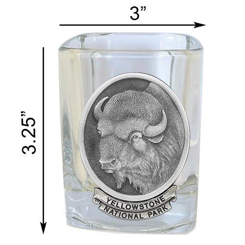 Wolf Yellowstone National Park Prism Rock Glass