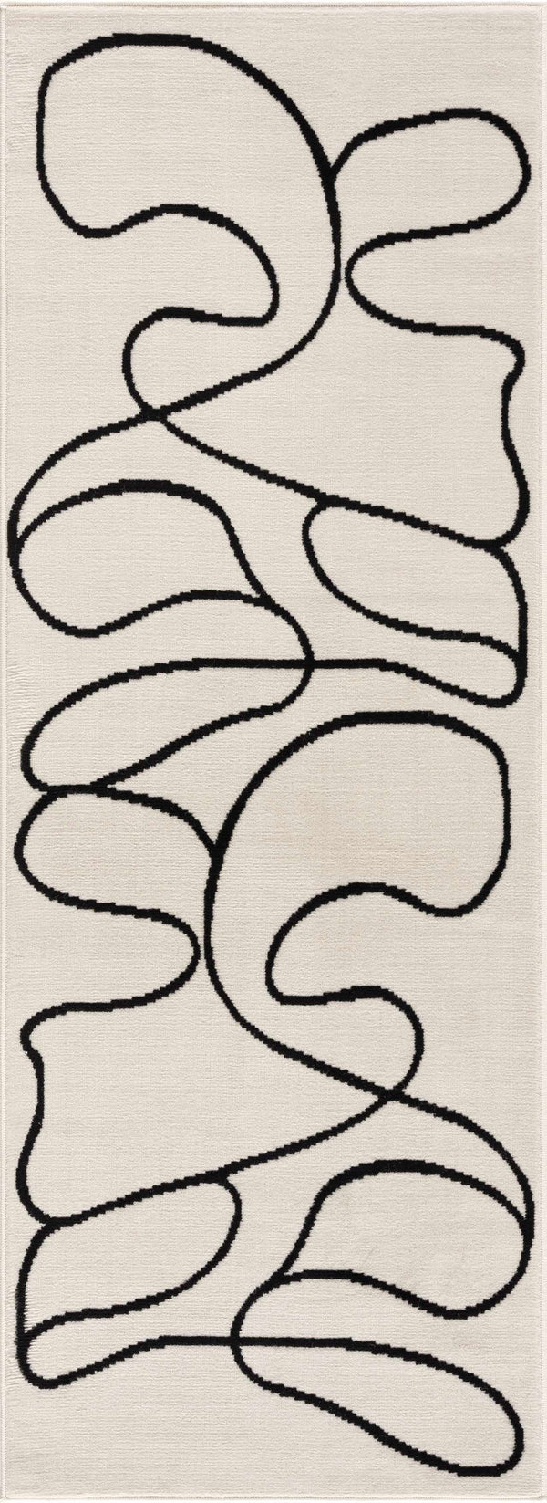 Eilir Modern Low Profile Boho Rug