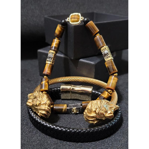 Men's Tiger Tube Bracelet