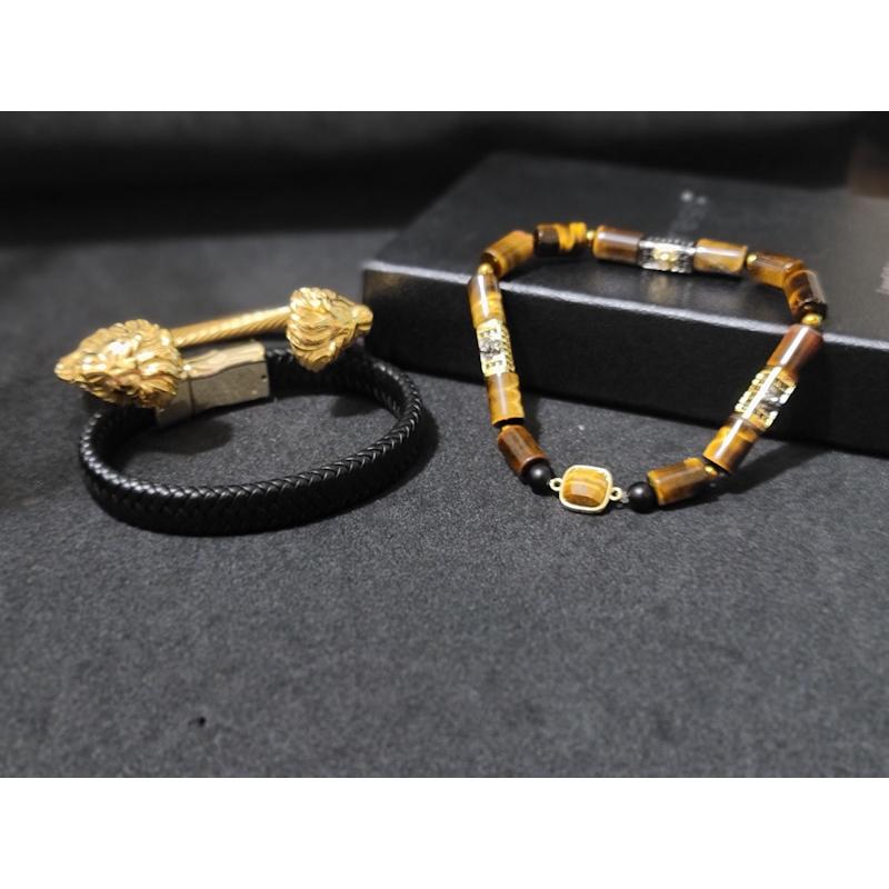 Men's Tiger Tube Bracelet