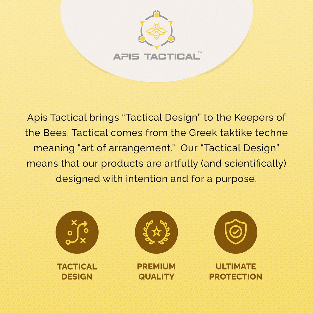 Apis Tactical Off-White PRO Beekeeping Gloves