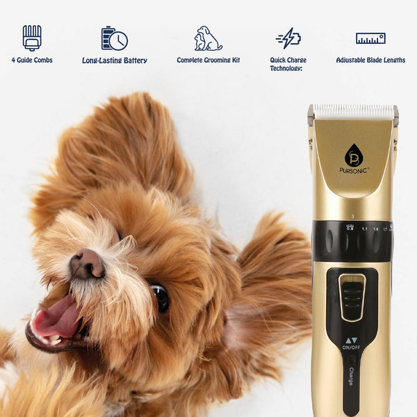 Rechargeable Pet Hair Trimmer – Easy, Safe & Comfortable Grooming at Home