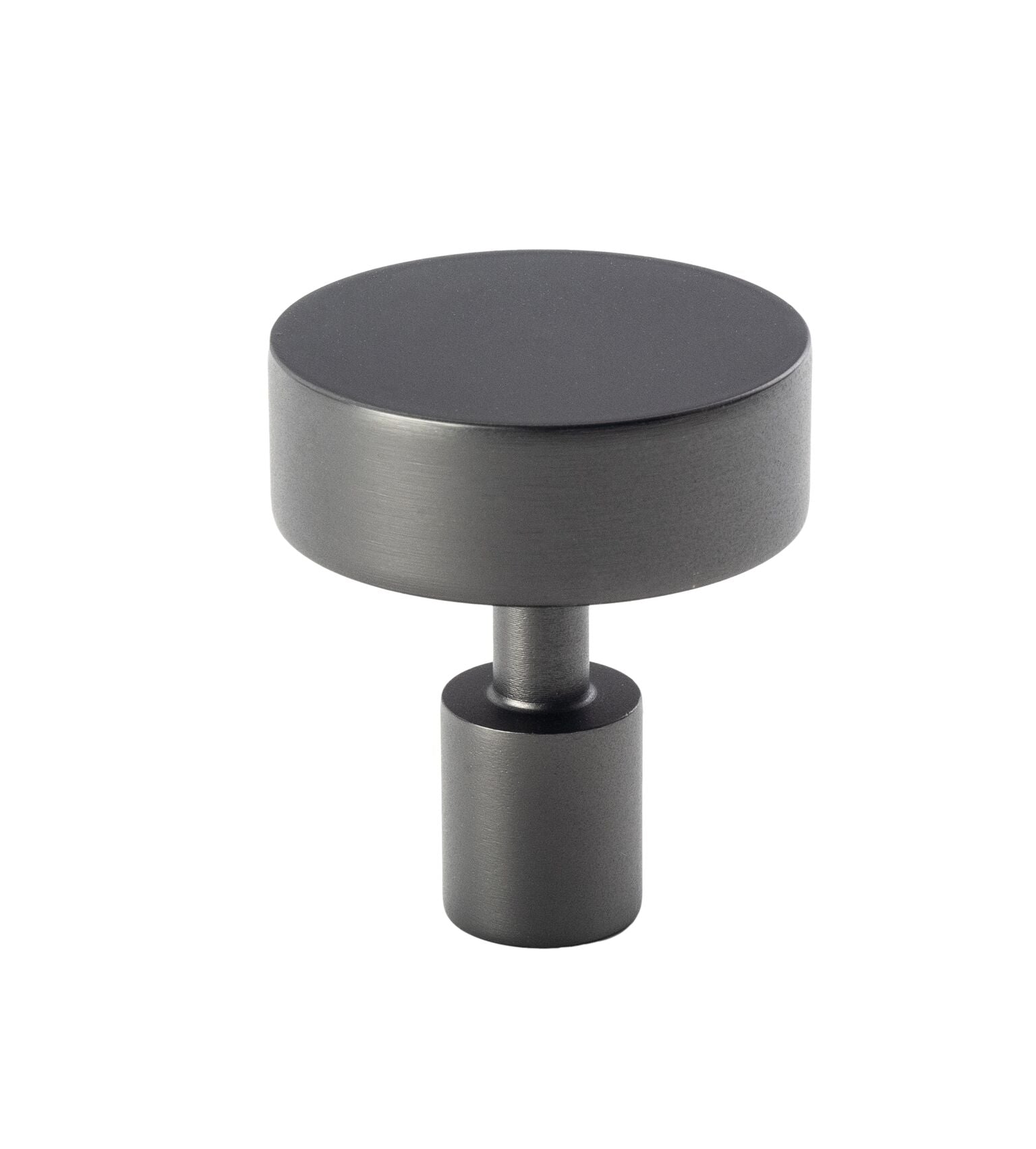 Lew’s Round Bar Series Black Stainless Steel Cabinet Knobs and Pulls