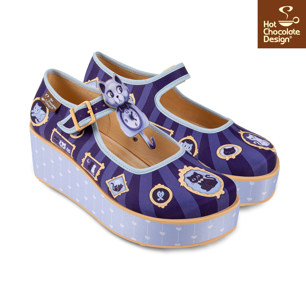 Chocolaticas® Purrfect Time Women's Mary Jane Platform