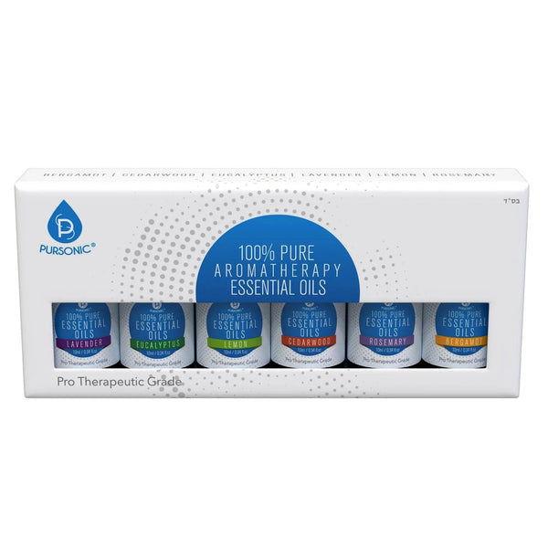 6 Pack of 100% Pure Essential Aromatherapy Oils - Gifts for You 'n Me