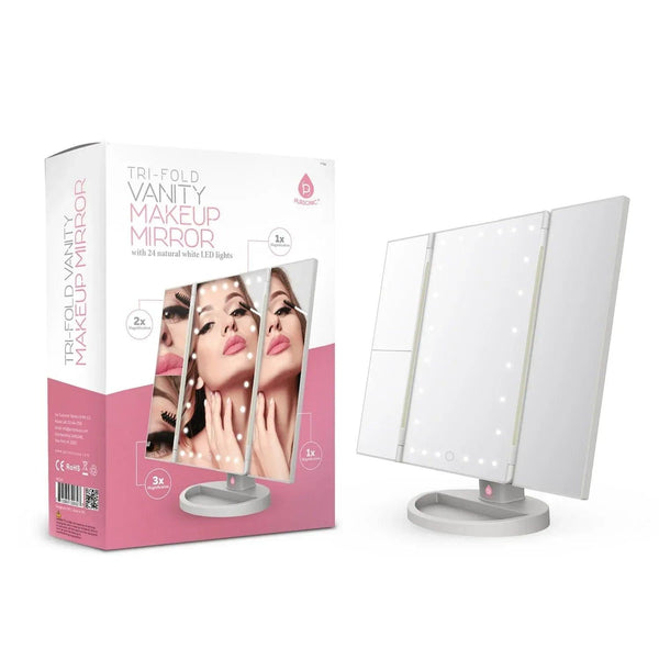 Tri-Fold Vanity Makeup Mirror - Gifts for You 'n Me