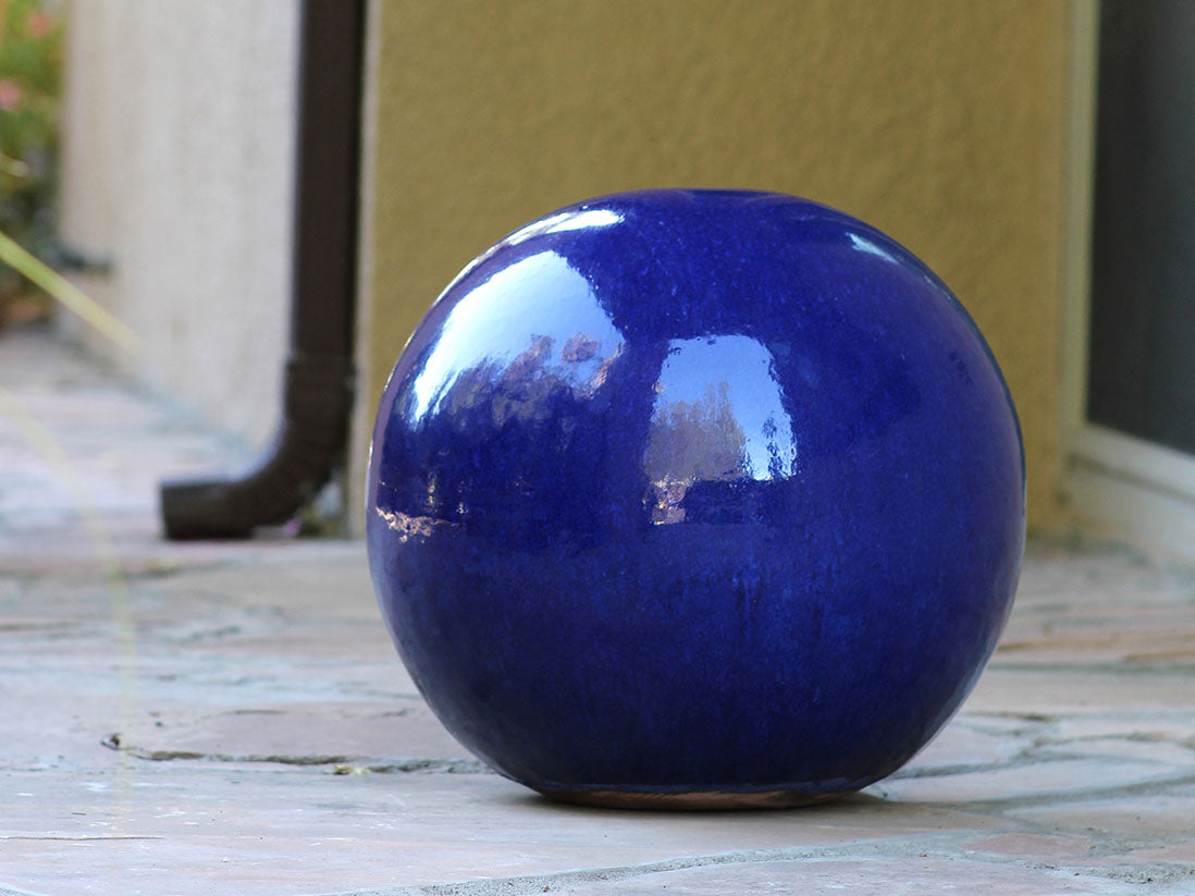 Outdoor Decorative Sphere Glazed By Plantatorem