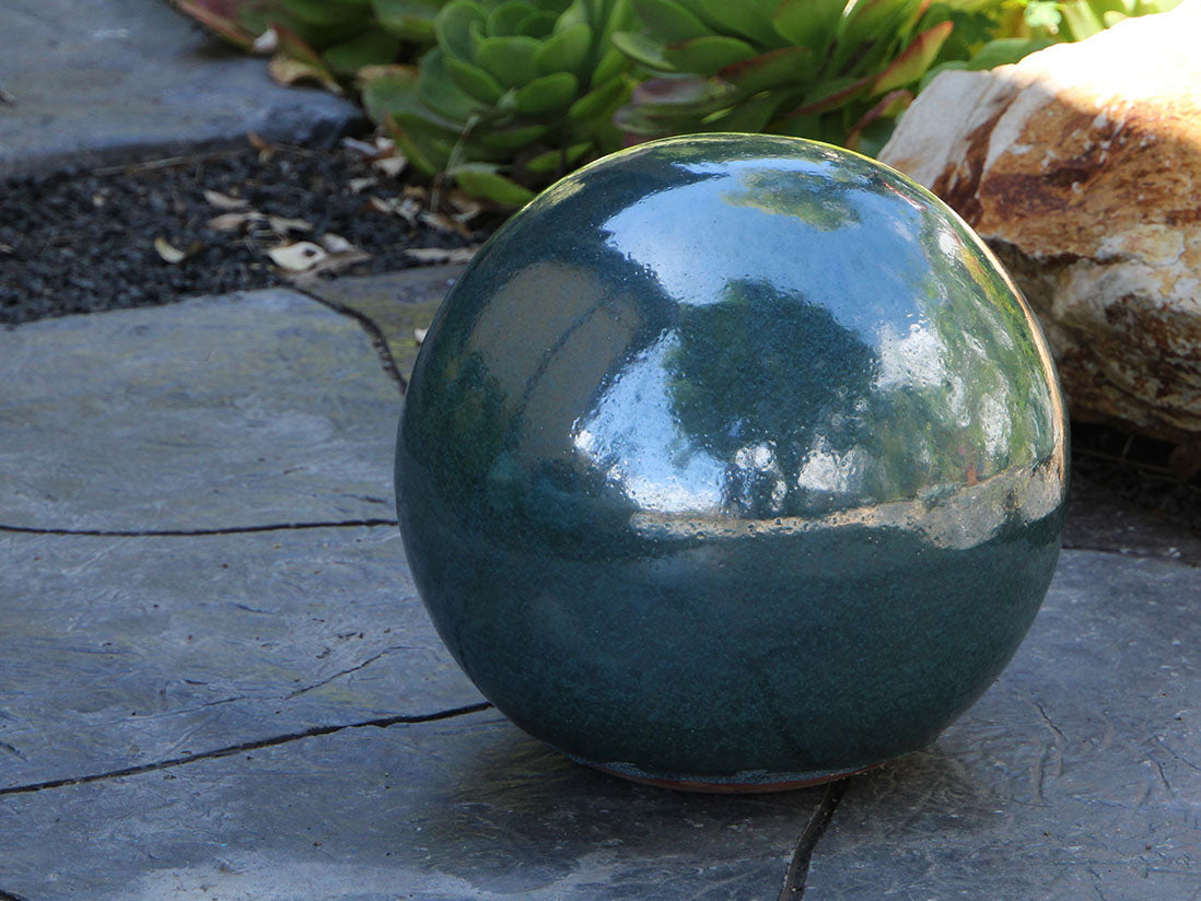 Outdoor Decorative Sphere Glazed By Plantatorem