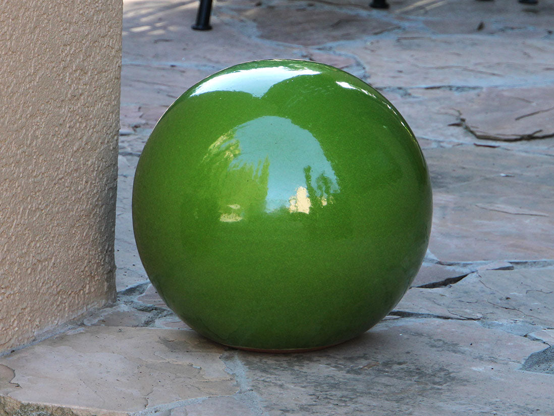 Outdoor Decorative Sphere Glazed By Plantatorem