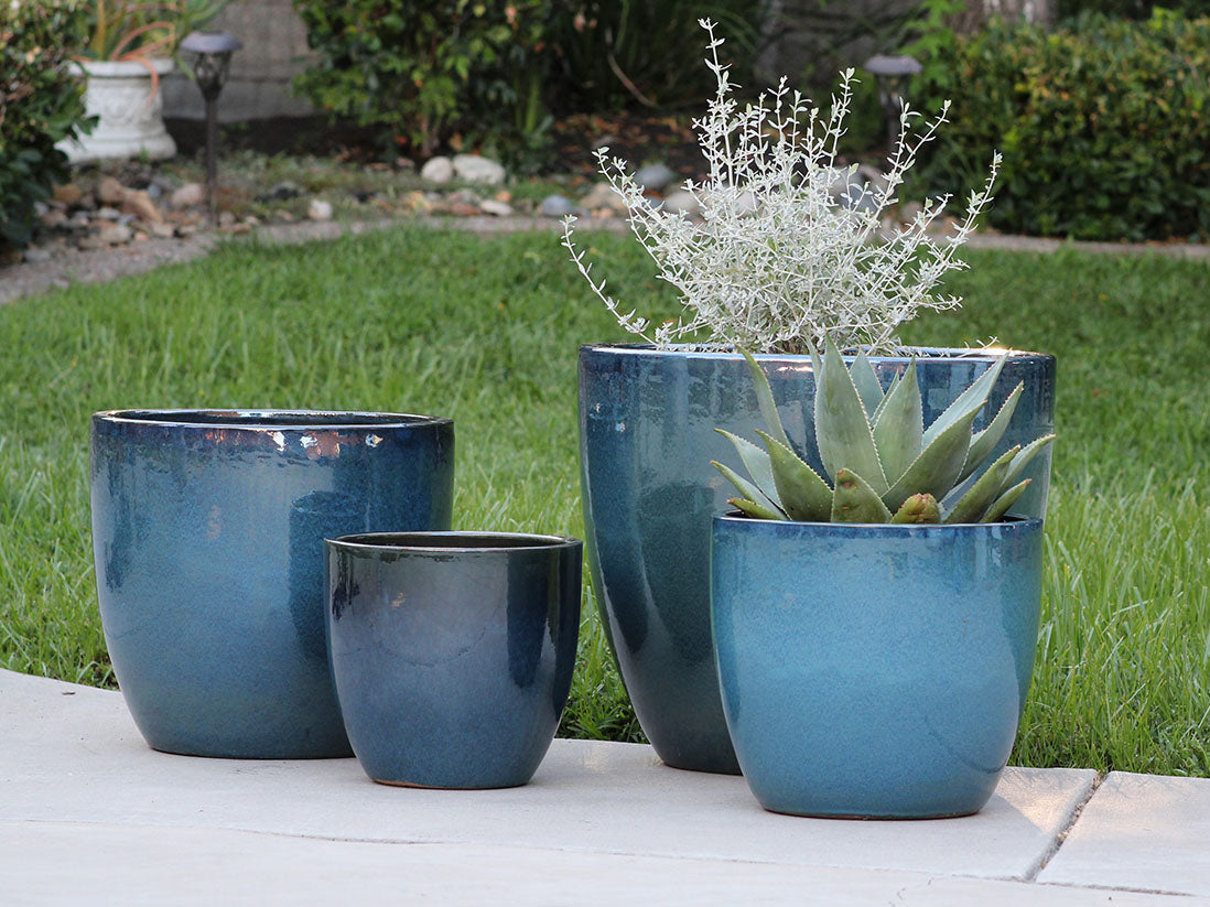 Coco Pots Glazed By Plantatorem