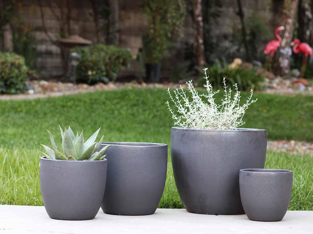 Coco Pots Glazed By Plantatorem
