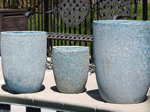 Tall Milano Cone Planter - (Coral) By Plantatorem
