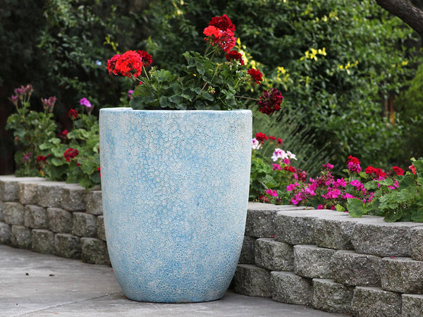 Tall Milano Cone Planter - (Coral) By Plantatorem