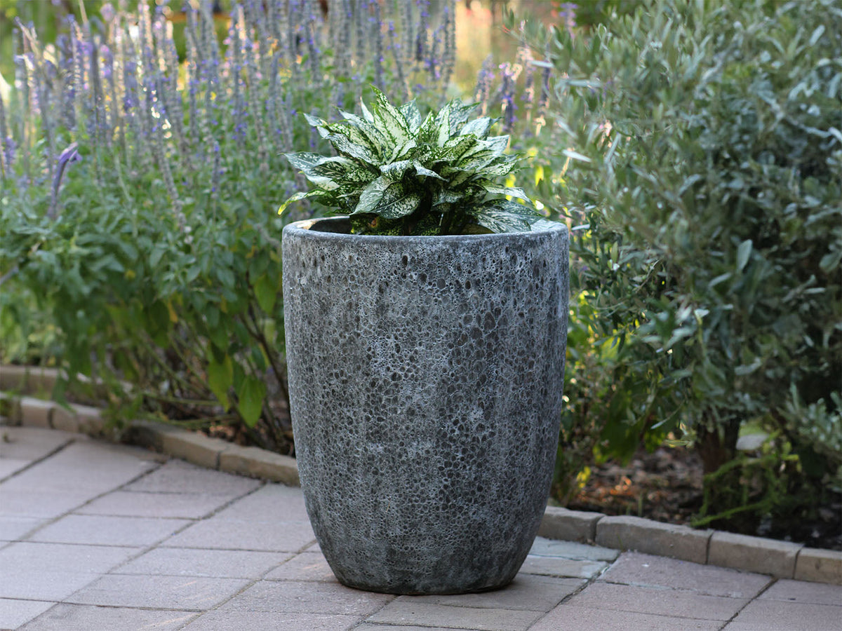 Tall Milano Cone Planters - (Coral) By Plantatorem