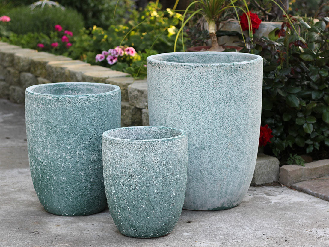 Tall Milano Cone Planter - (Coral) By Plantatorem